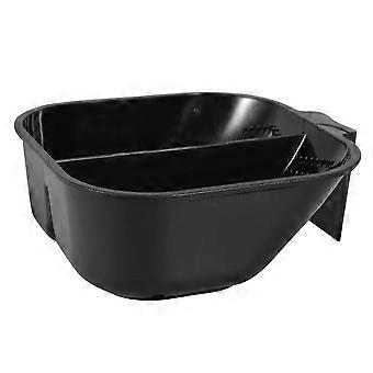 Bol mélangeur pour teinture capillaire, grand format, en plastique résistant, pour salon et usage domestique. Mélange et application faciles des couleurs.