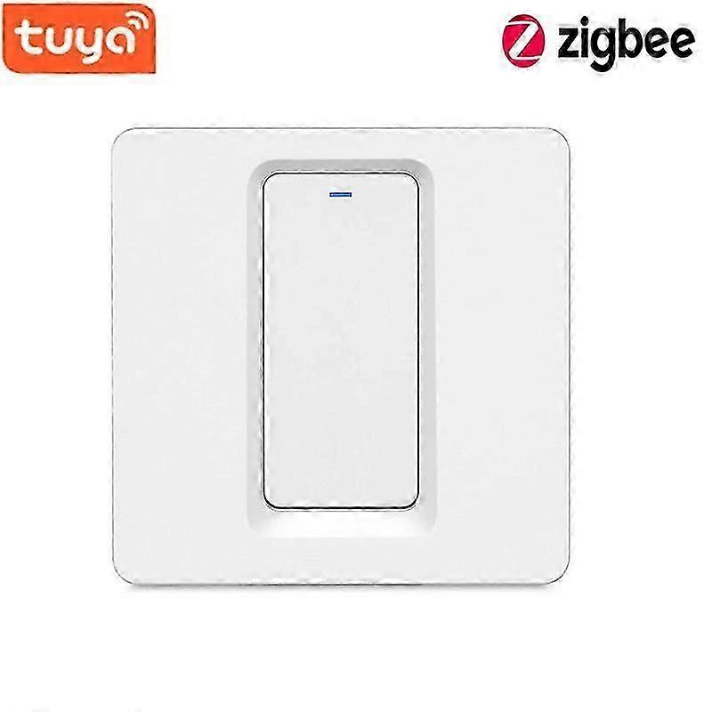Durable ZigBee Smart Wall Light Switch No Neutral / With Neutral Muilti-Control Home Use