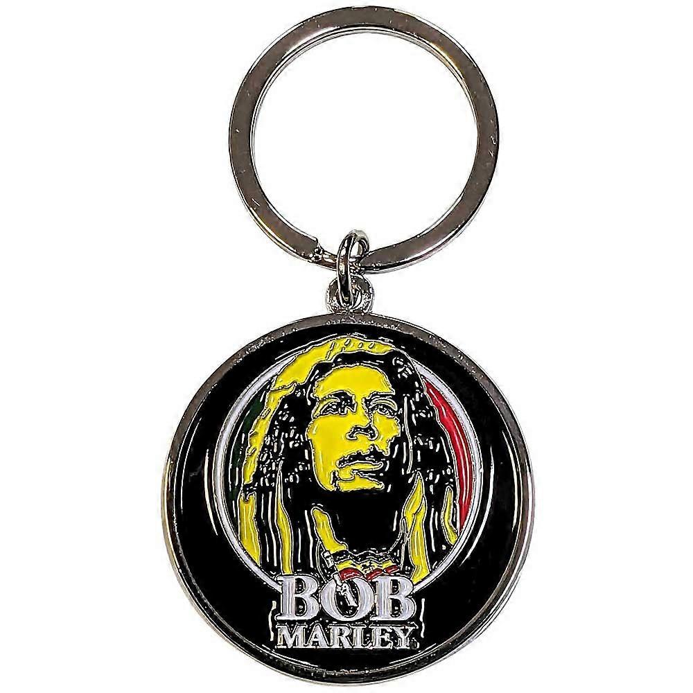 Bob Marley Keyring Face Logo Keychain