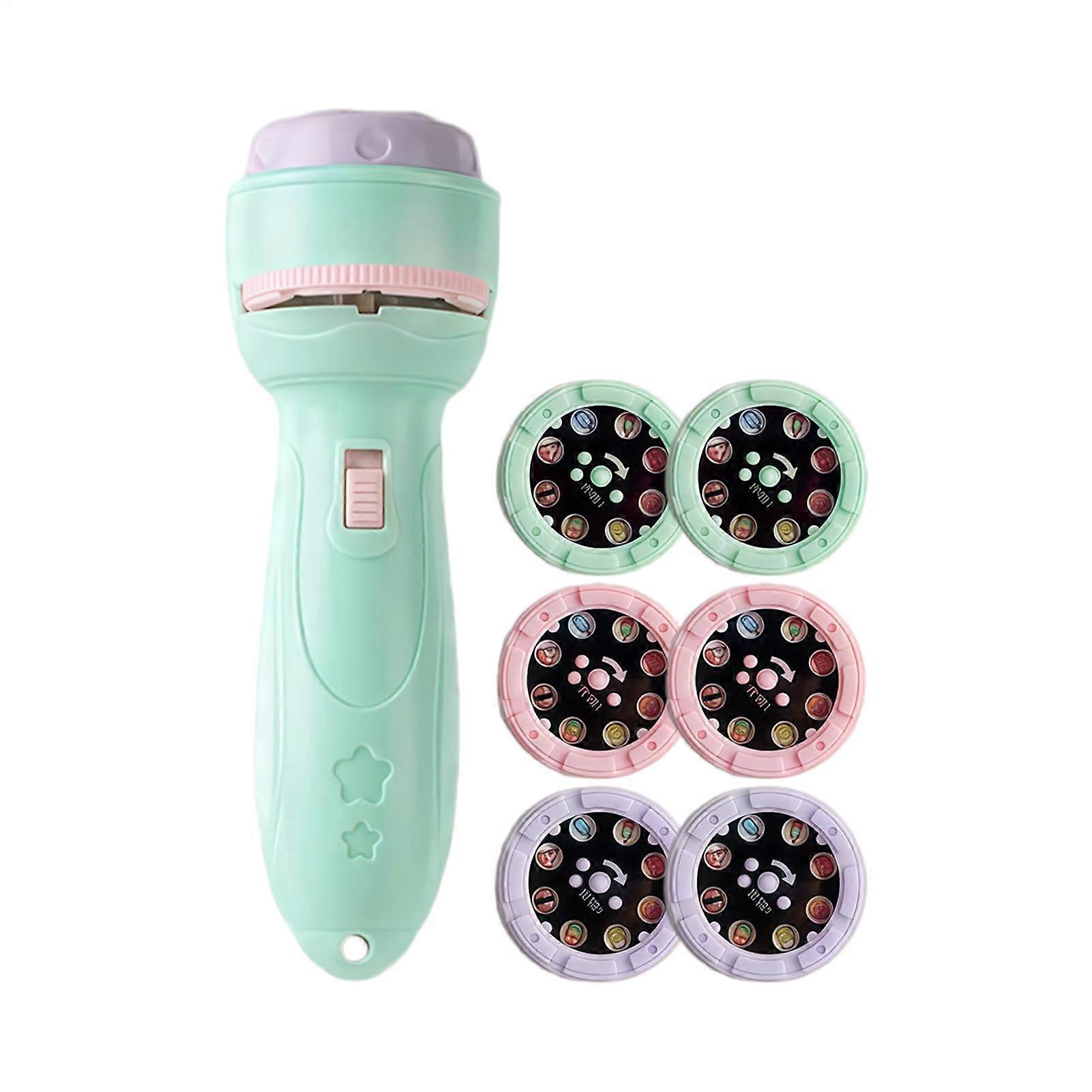 Kids Projector Flashlight with 40 Patterns, Educational Night Light Projector for Children Ages 3+