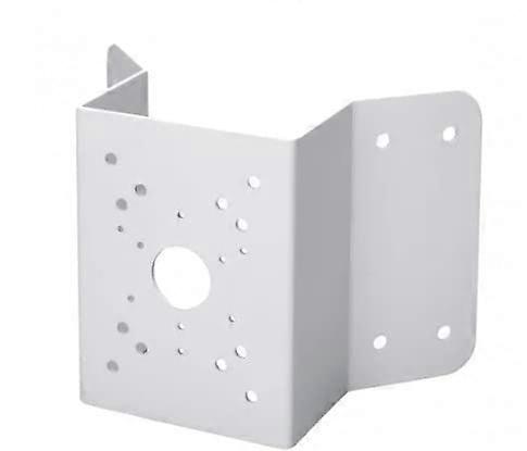 PFA151 PTZ Camera Corner Mount Bracket, White, Outdoor Security Dome Mount with Expanded Coverage