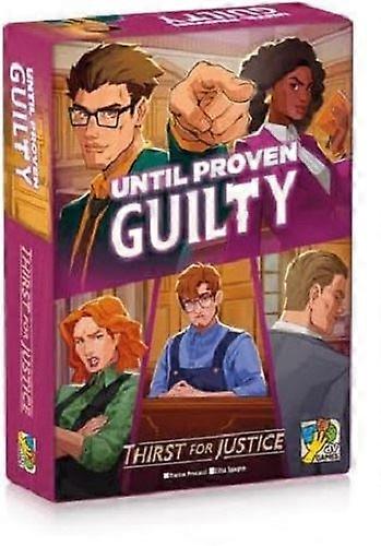 Until Proven Guilty Thirst for Justice Board Game