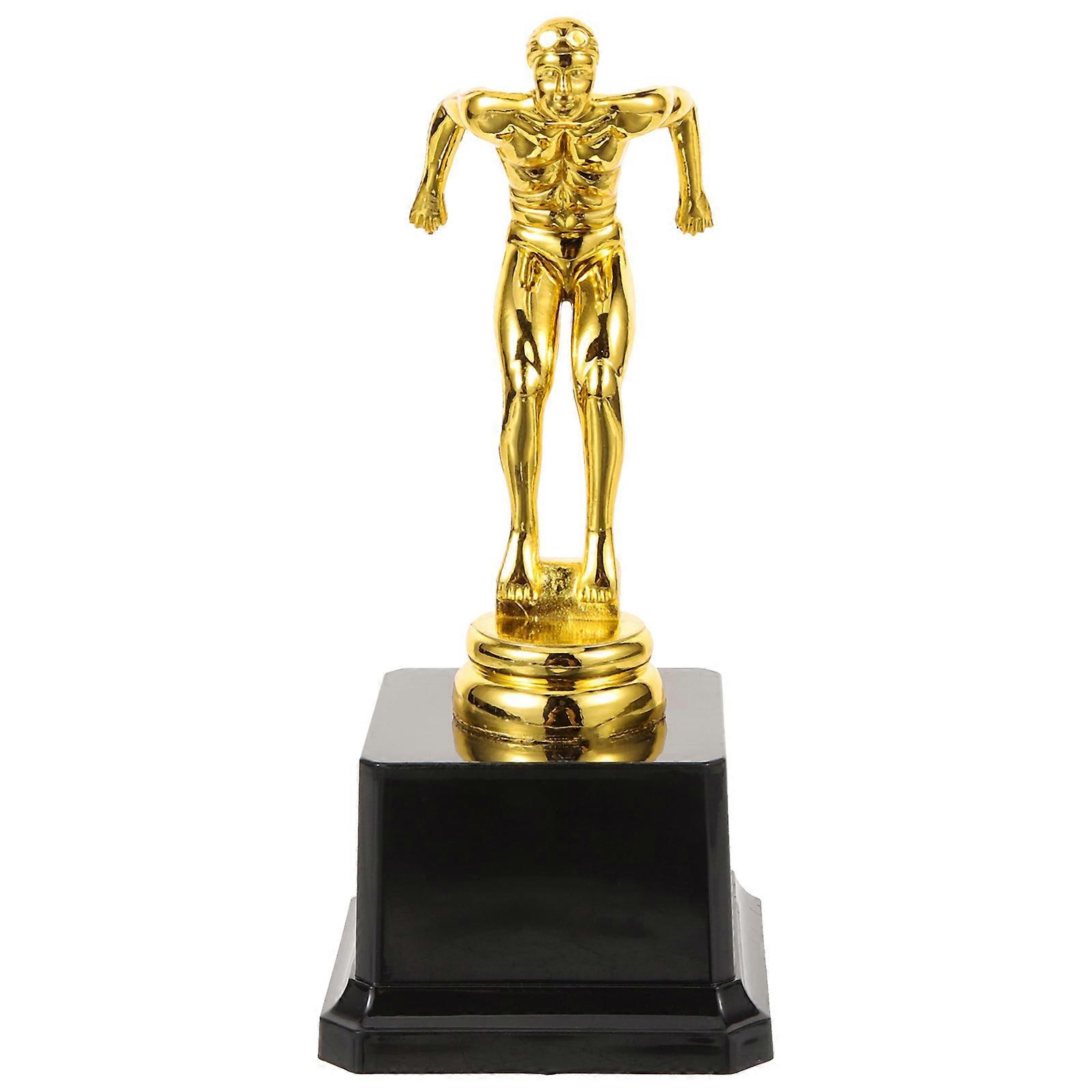 Plastic Diving Trophy Cup Decorative Trophy for Awarding 4Pcs Pack