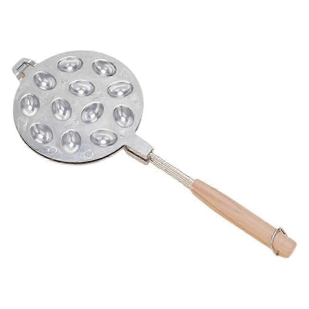 Cookie Assorted Maker,12 Form Skillet,Oreshki Mold,Cookie Candy Maker Griddle - Walnut Press Pastry
