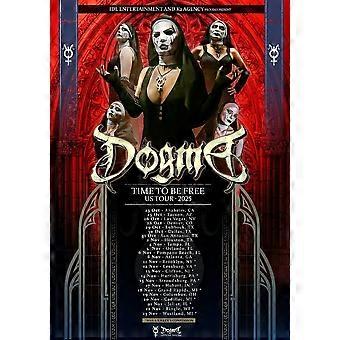 Dogma Time To Be Free US Tour 2025 Jigsaw Puzzle Brain Teaser PU0299