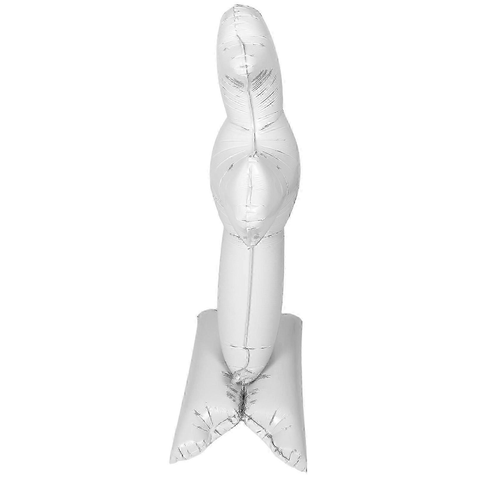 Cross Shape Foil Balloon for Easter Party Decor White Balloon