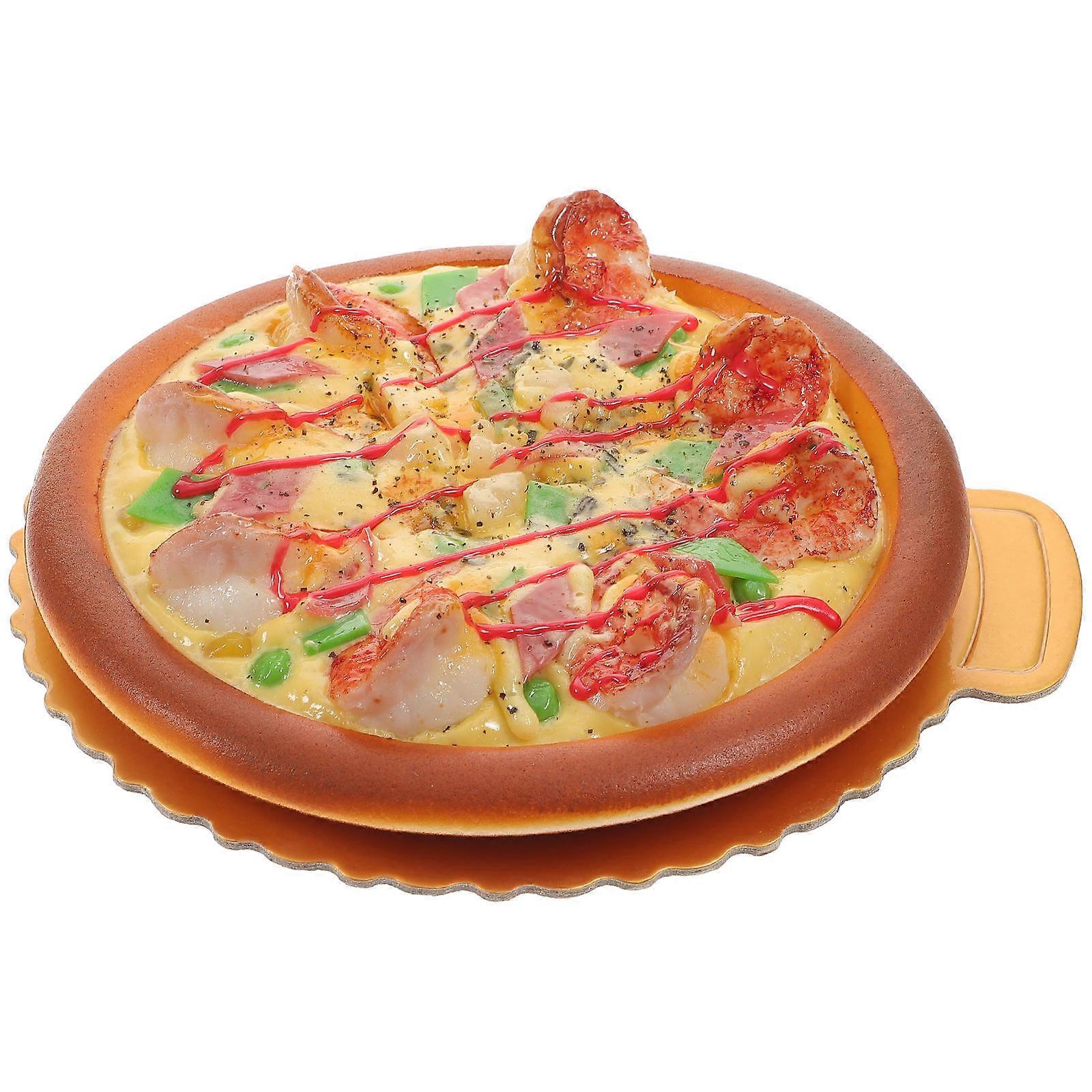 Pizza Model Prop Simulation Pizza Model for Decor
