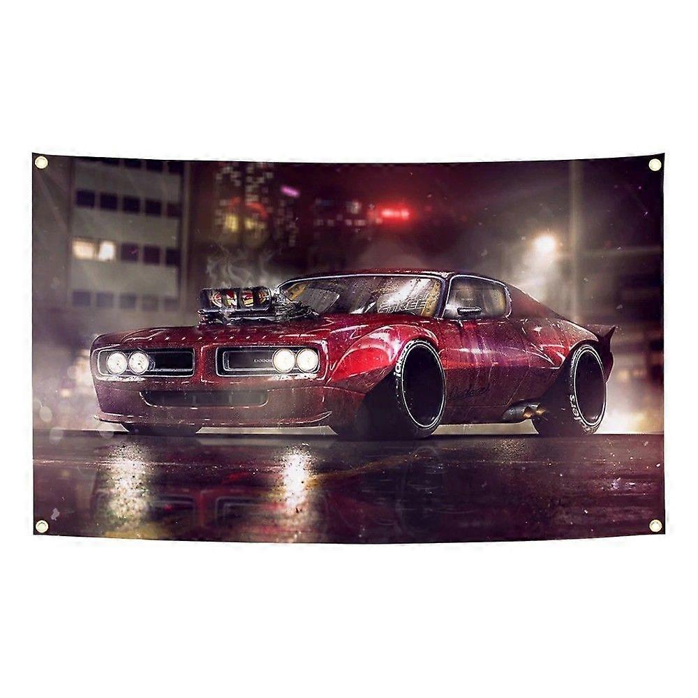 Dodge Super Bee bilflaggbanner VQ0129