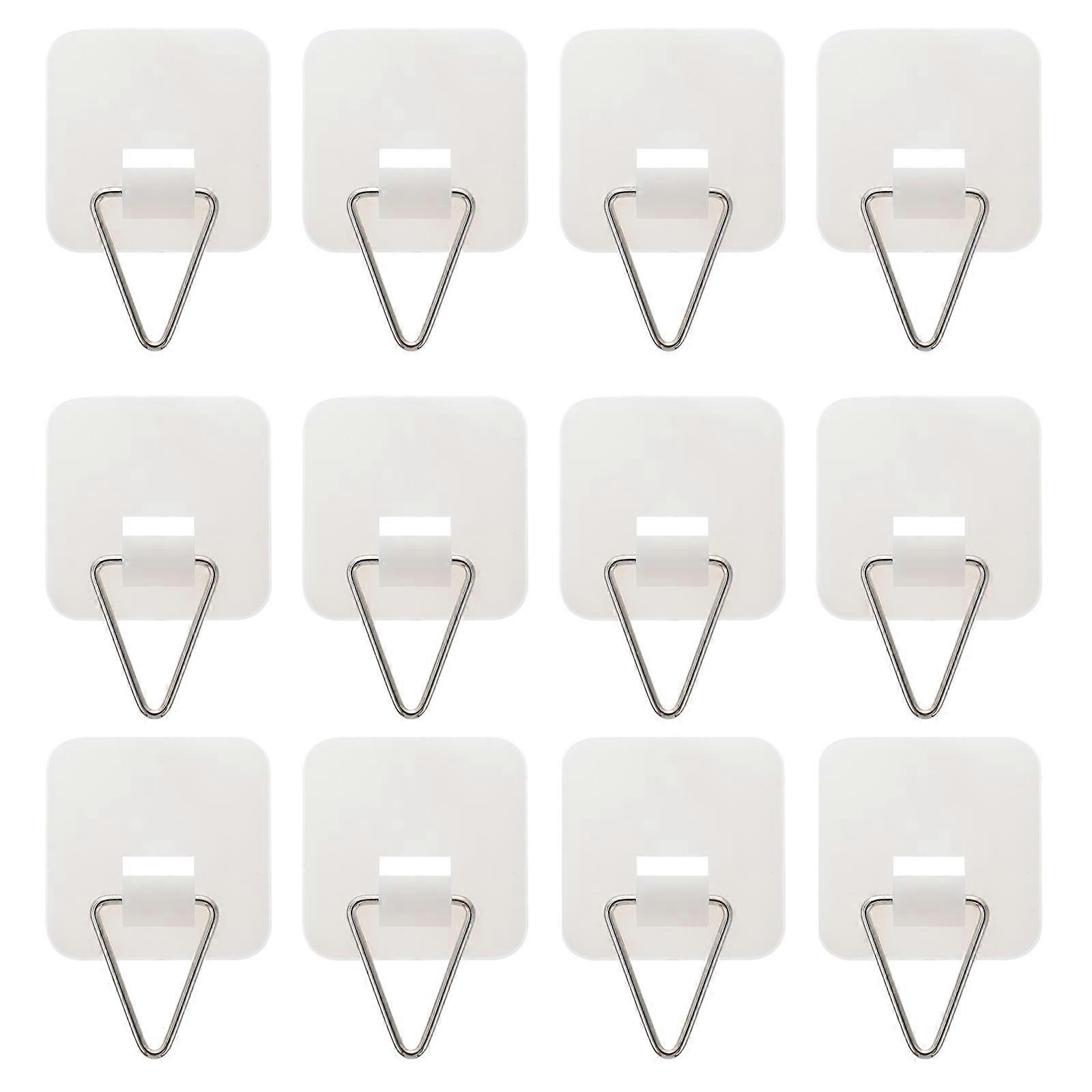 Kitchen Dish Fixator Hook for Storage 50Pcs White Practical Hooks