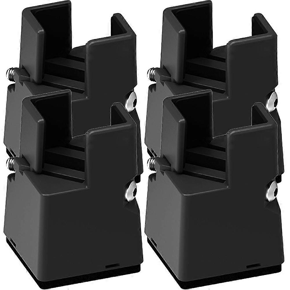 4pcs Platform Bed Riser Bed Raising Block 22-42mm Adjustable Bed Riser Block