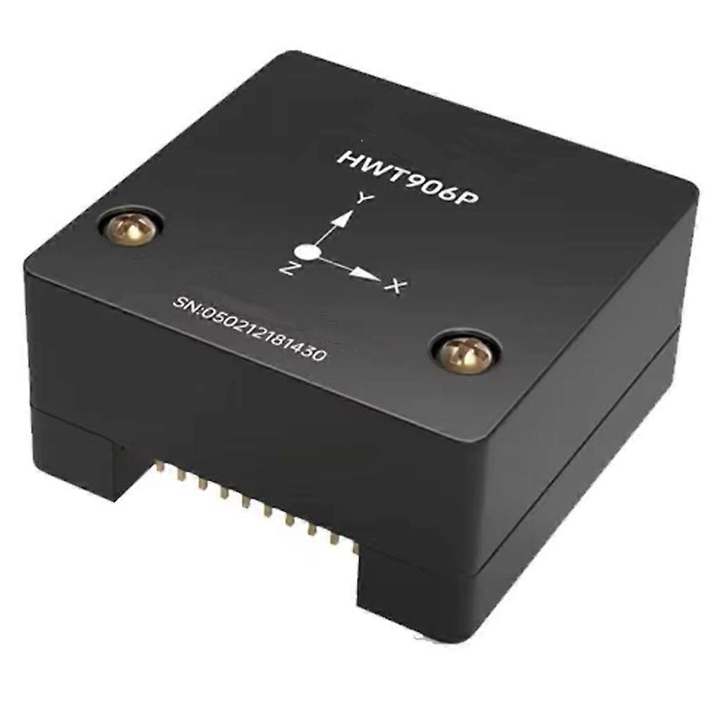 HWT906P Nine-Axis Attitude Sensor, Temperature Compensated, Low-Temperature Drift, Accelerometer, Angle Gyroscope