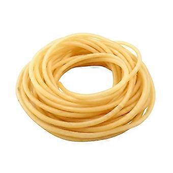 Natural Latex Rubber Tube 33Ft Elastic Industrial Rubber Tubing compatible withHome Hospital Laboratory 6mm x