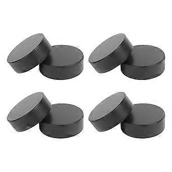 8pcs Hockey Pucks For Training Black Hockey Pucks For Practice Street Hockey Skill Development For All Ages And Skill Levels