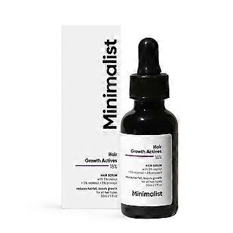 Sérum Volumizador Hair Actives 18% para Cabelos Finos, Cuidado Capilar para um Visual Mais Encorpado