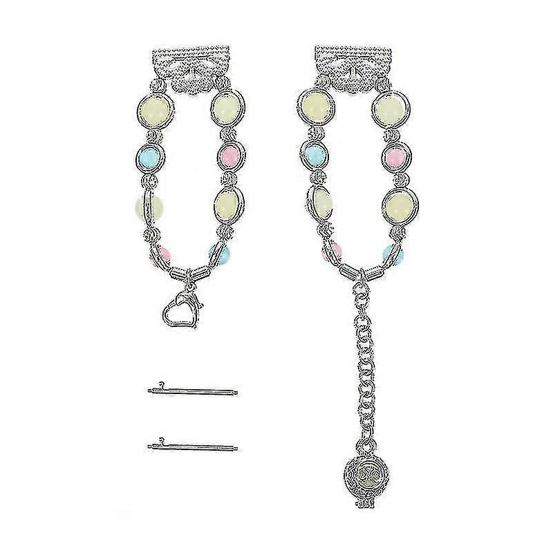 Alloy Luminous Agate Watch Strap For Watch