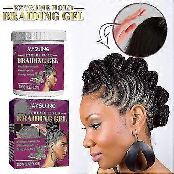 Jaysuing Dreadlock Styling Gel, Dreadlock Prevent Fall, Reduce Hair Damage, Moisturizing Styling Glossy Hair Wax Hair Styling Products 1-XWD