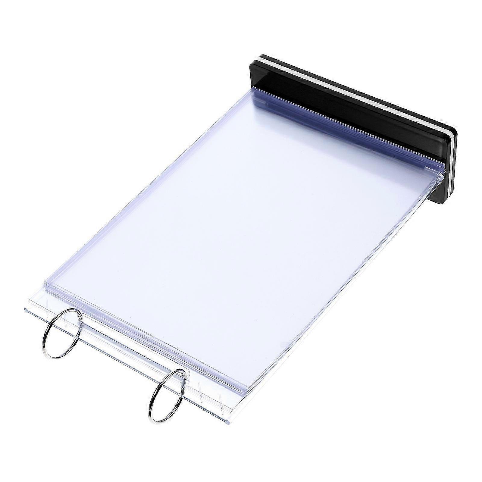 Menu Holder Tabletop Display Stand with Stable Base Compatible with A5 Size