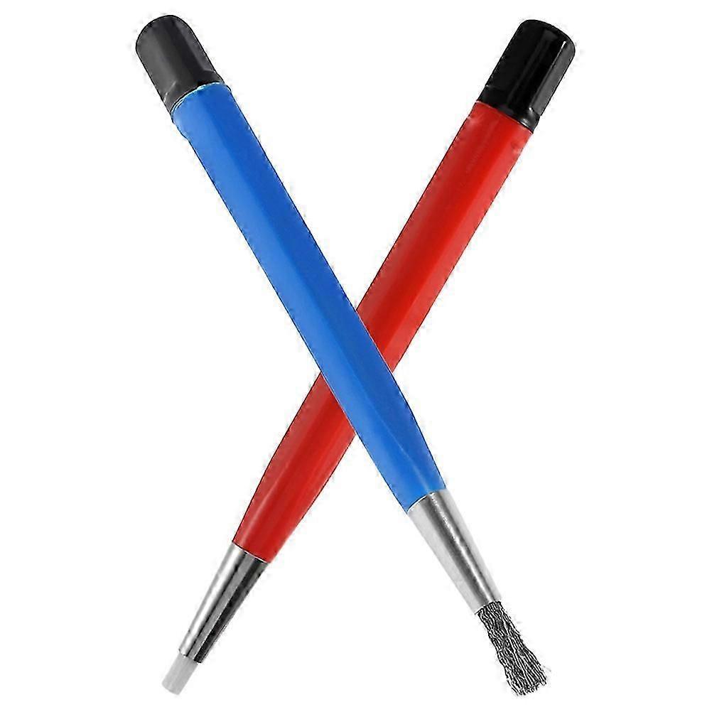 Scratch Brush Cleaning Scratch Brush for Clock Cleaning 2Pcs with Comfortable Handle