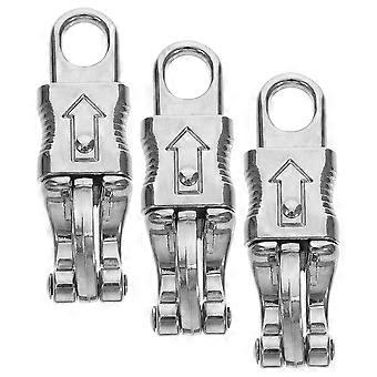 3 st Panic Snap Quick Release Panic Snap med fast öga Zink Alloy Panic Snap Quick Release Hook För Sadlar Hästutrustning Gear
