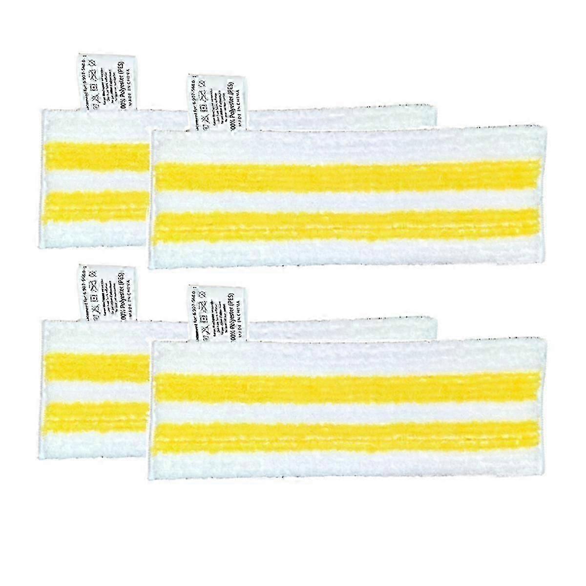 Karcher Easyfix compatible cloths - 4 pack microfibre floor cleaning set