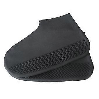 Waterproof Shoe Covers XL Rubber Overshoes for Adults Non‑Slip Stretchable Reusable Rain Protection