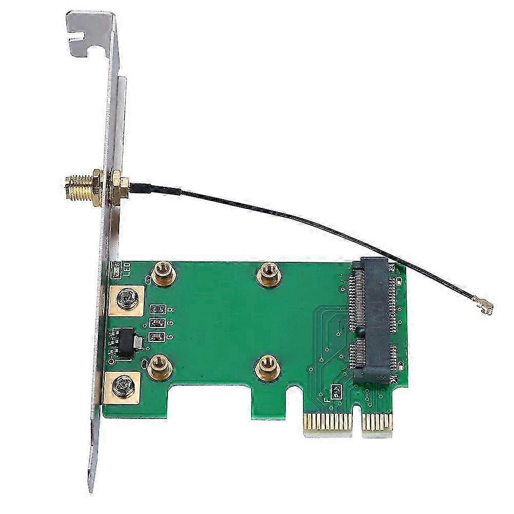 Mini PCI-E to PCI-E Riser Card Expand External Adapter Network Card
