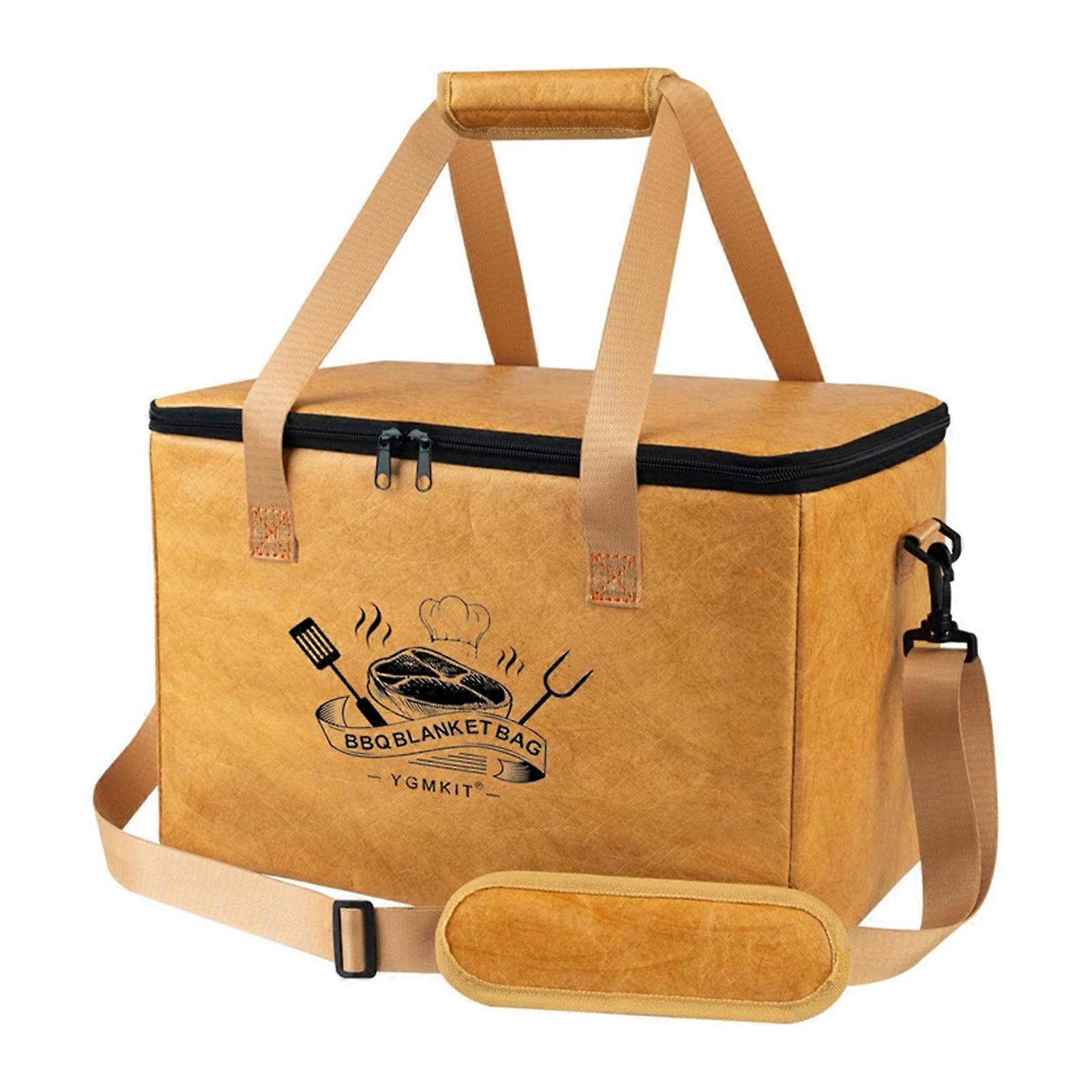 Insulated BBQ Resting Bag for Meat with Adjustable Straps