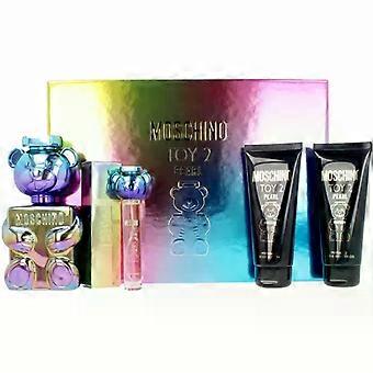 Moschino Toy 2 Pearl Eau De Parfum Spray 100ml Set 4 Pieces