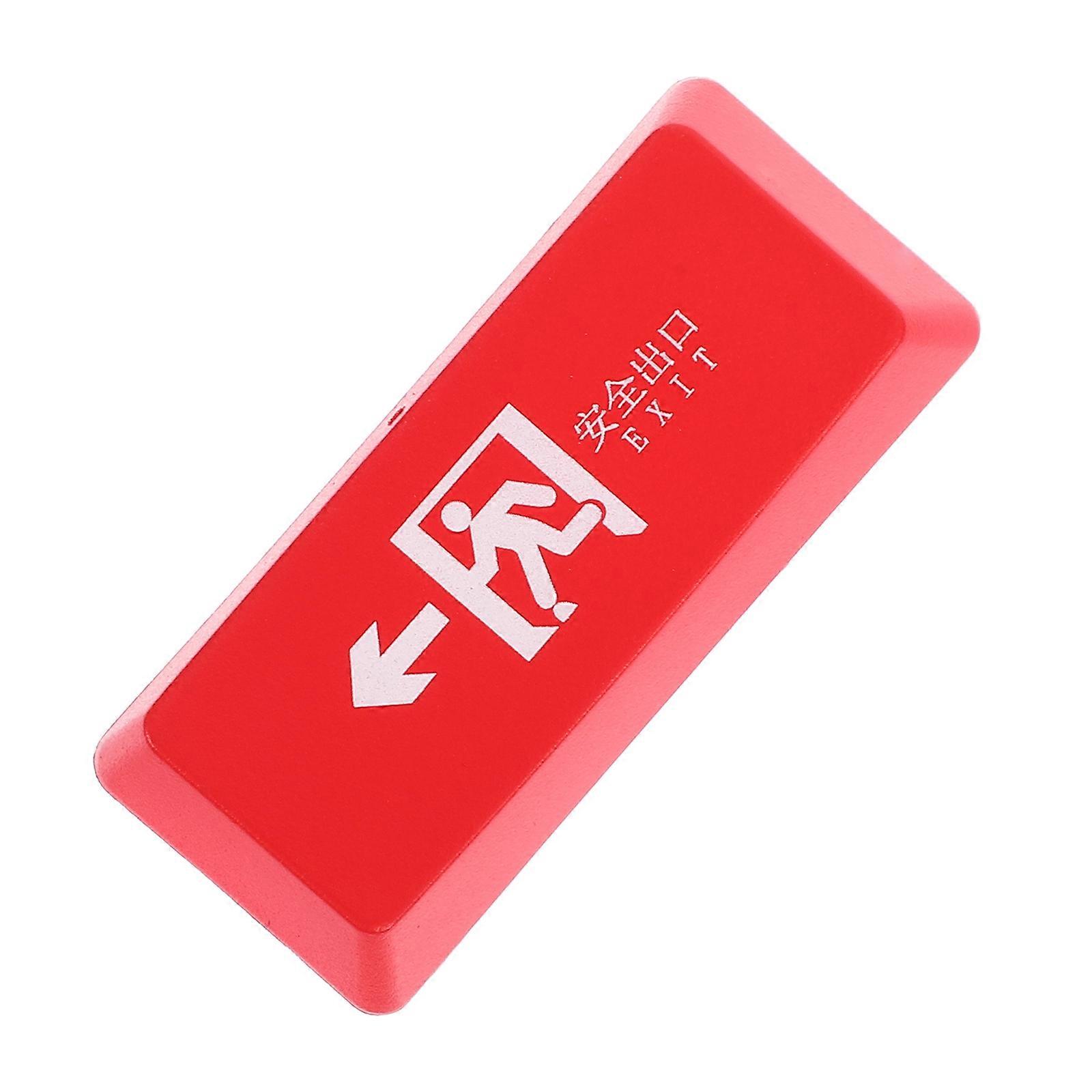 Shine Through Red Replacement Enter Key Cap for Mechanical Keyboard