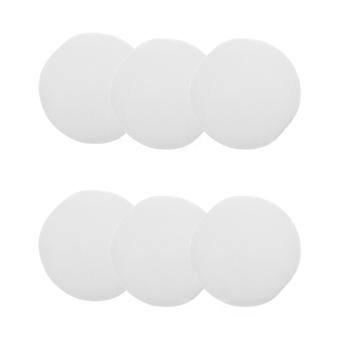 Ersatz-Aquarienfilter-Filterschwamm zur Reinigung, 6-teiliges Set, weiß