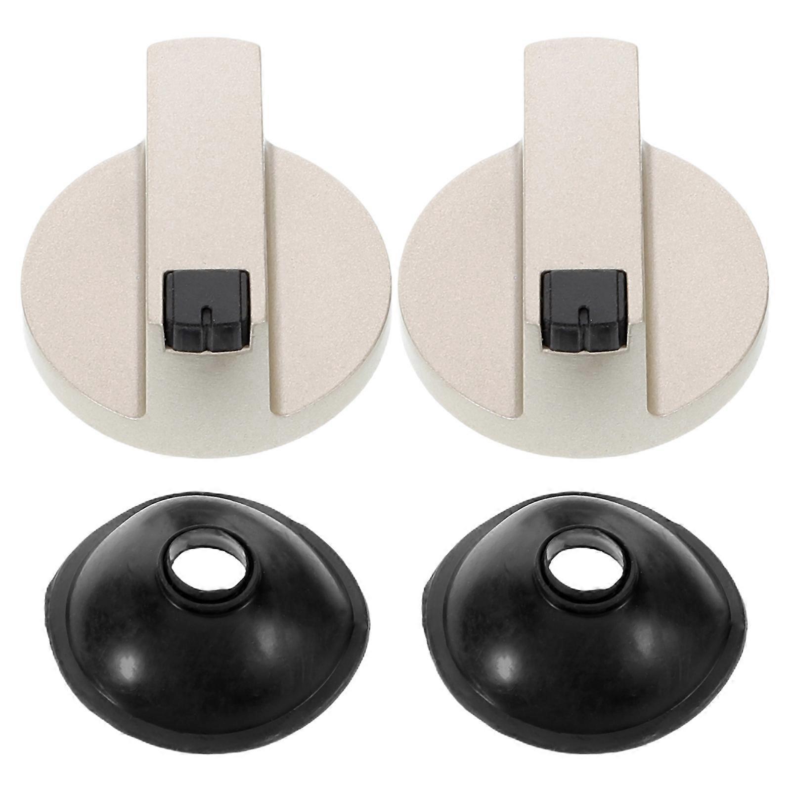 Replacement Stove Knobs Metal Burner Control Knobs for Range 8 Pieces