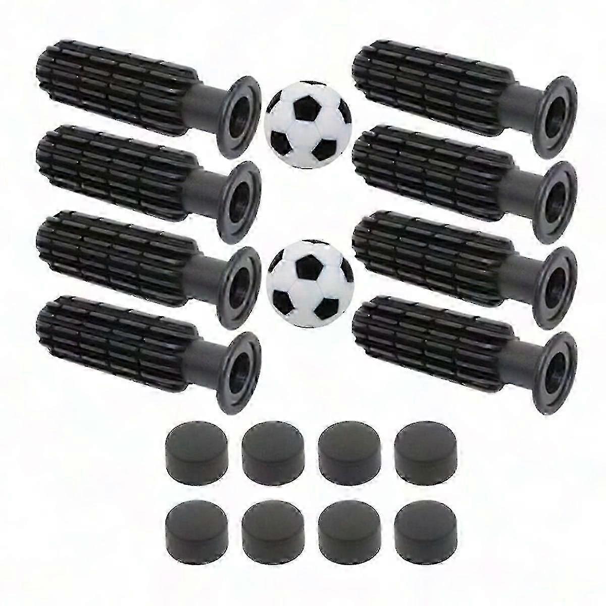 Foosball Handles Set with End Caps