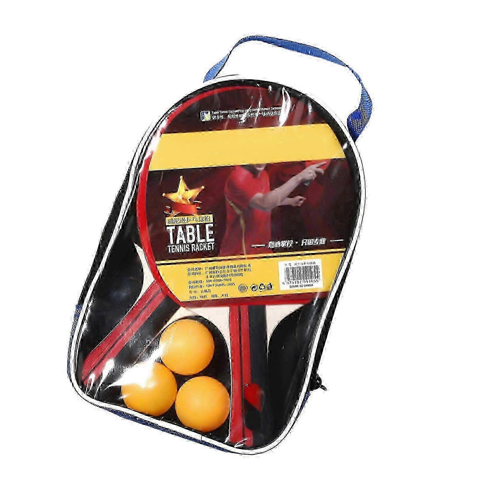Lightweight Poplar Ping Pong Paddles Set