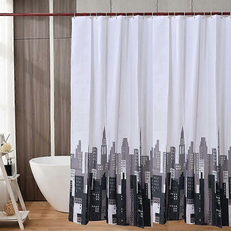 Durable Weighted Waterproof Shower Curtain