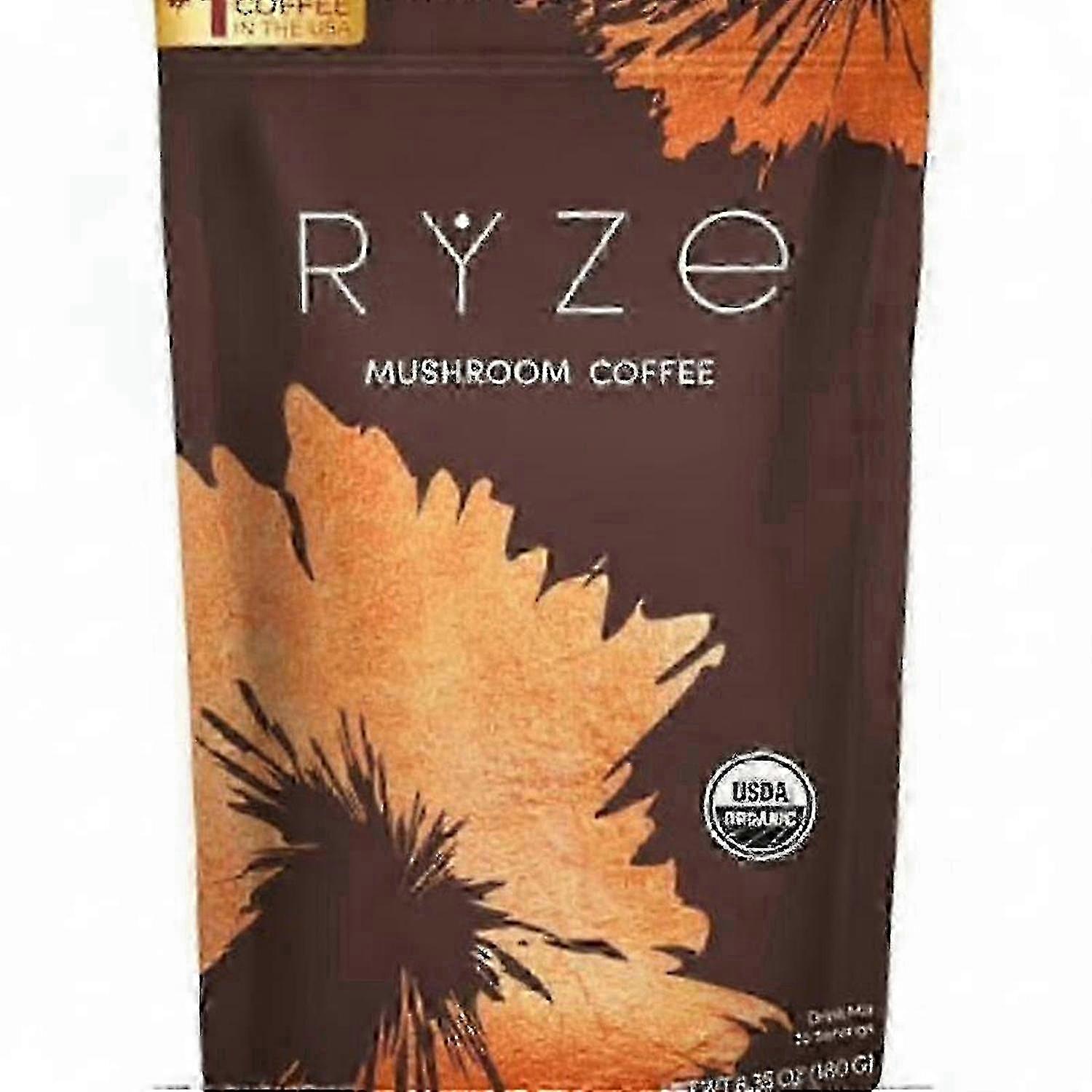Café instantané aux champignons biologiques certifié USDA avec huile MCT et 6 champignons adaptogènes pour l'énergie, cultivés aux États-Unis.