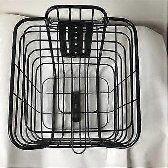 Lightweight Iron Front Basket Foldable Linear