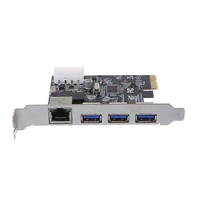PCI-E Ethernet + USB 3.0 Combo Card