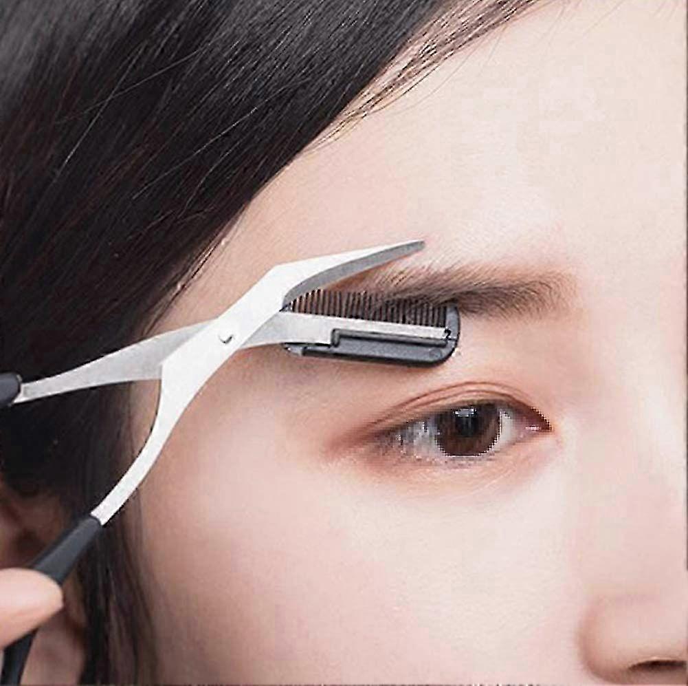 Lightweight Eyebrow Scissor Comb Set