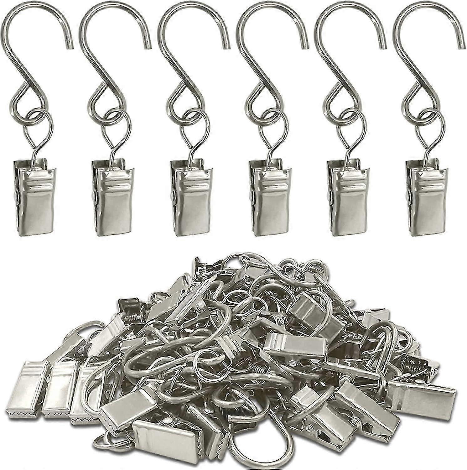 Stainless Steel Non-Slip Utility Clips