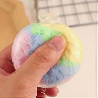 Candy Color Handmade Crunchy Stress Ball Burst Filling Sensory Fidget Toy for Kids Adults Birthday Surprise Gift