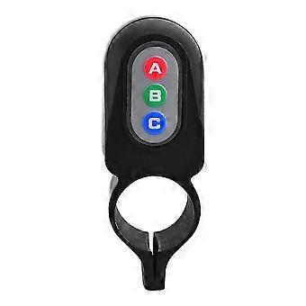 Black Cycling Bicycle Anti theft Safety 4-digit Code Lock Security Alarm Tool_HP