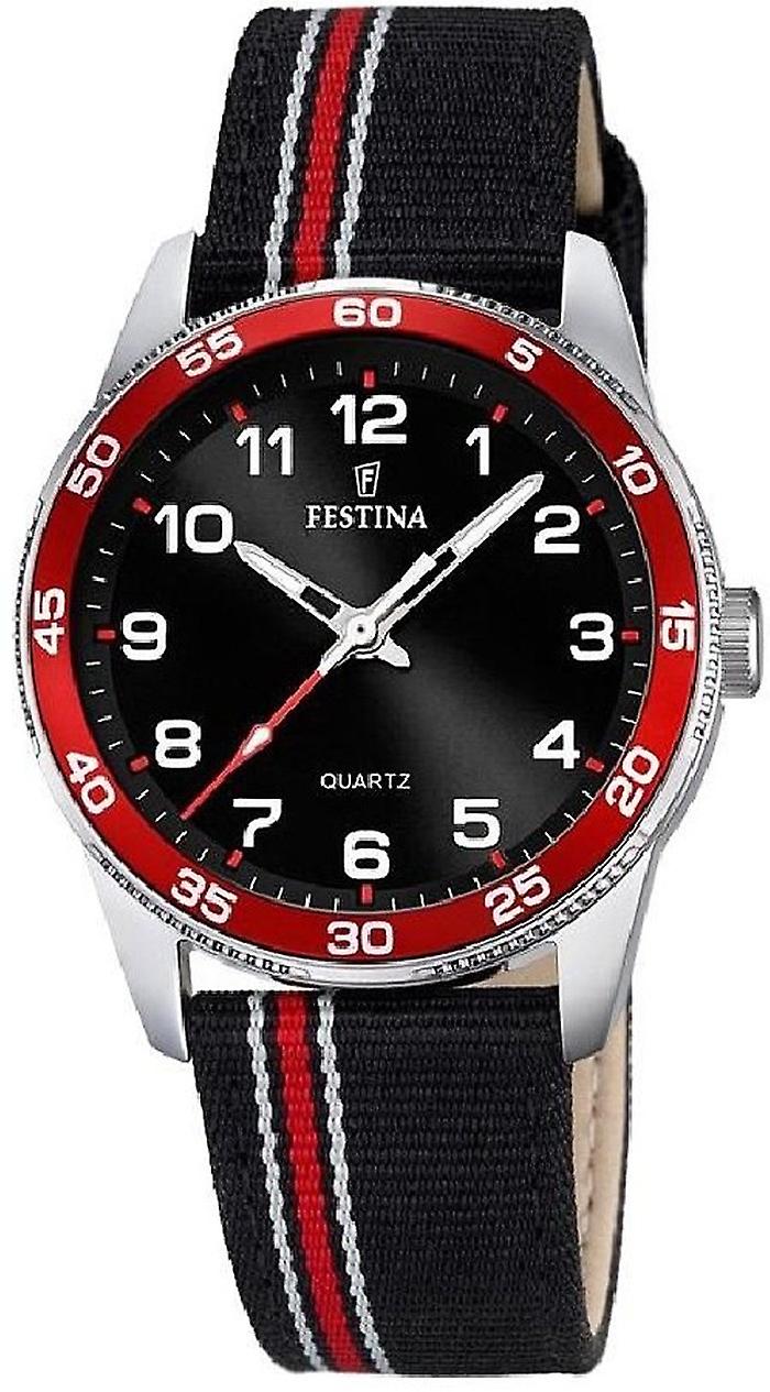 Feast Junior Quartz Analog Child Watch with Nylon Bracelet F16906/3