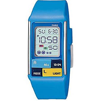 Reloj casio digital turquesa reloj para Unisex Digital de Cuarzo con brazalete de Plástico LDF-50-2EF