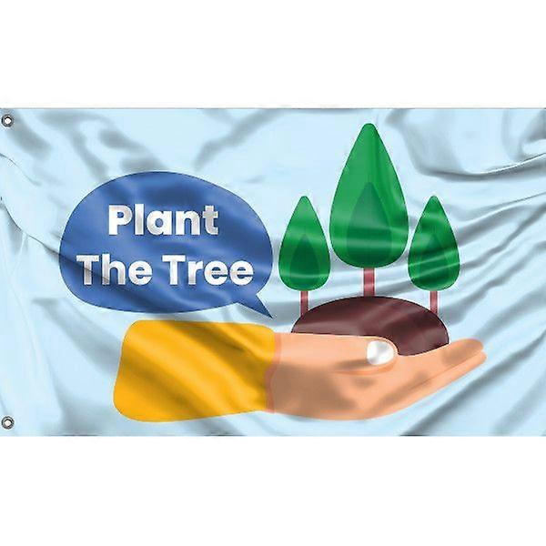 Plant The Tree Flag Pattern 1143