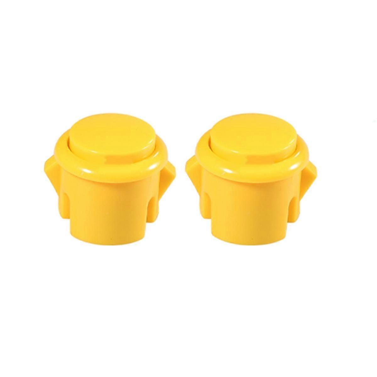 10 Pcs Buttons 30Mm Responsive Buttons Yellow