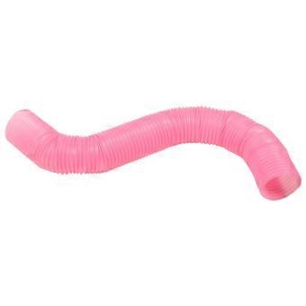 Hamster Tunnel Plastic Exercise Tube with Spacious Hideout for Guinea Pigs and Small Animals Pink