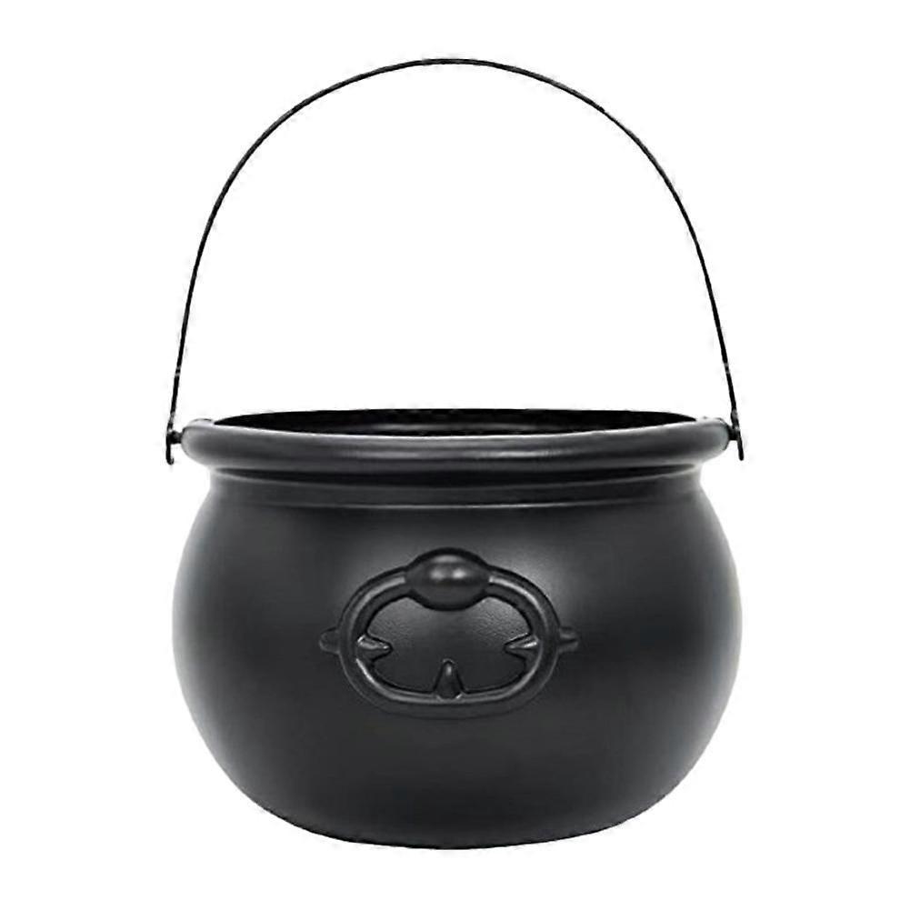 Matte Black Witch Cauldron 19.5cm