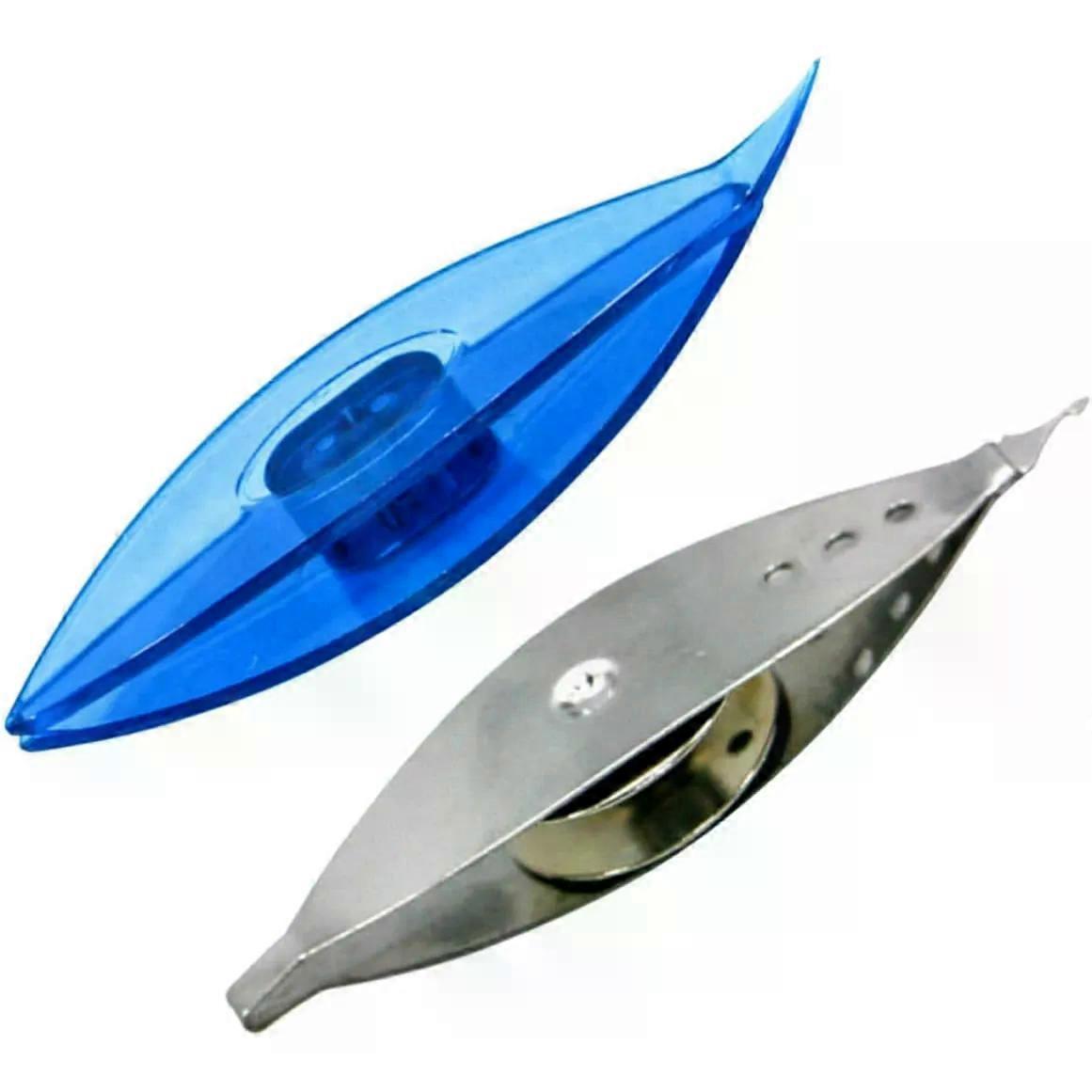 2pcs Plastic Weaving Shuttle Tools for DIY Crafters and Knitters