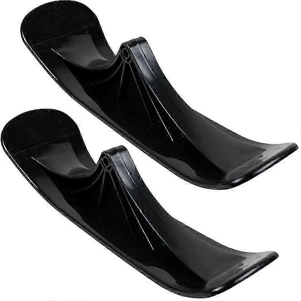 Smooth-Edge PE Snow Sled Pair for Scooters