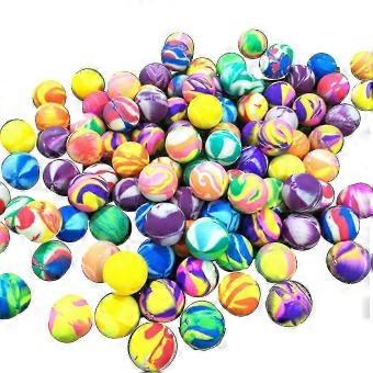 100pcs Cool Bouncing Balls Party Bag Fillers for Celebration Events